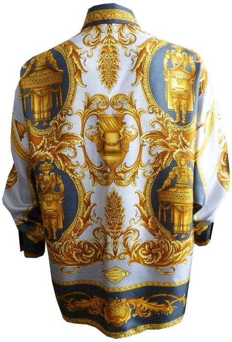 mens shirts versace|vintage Versace men's shirts.